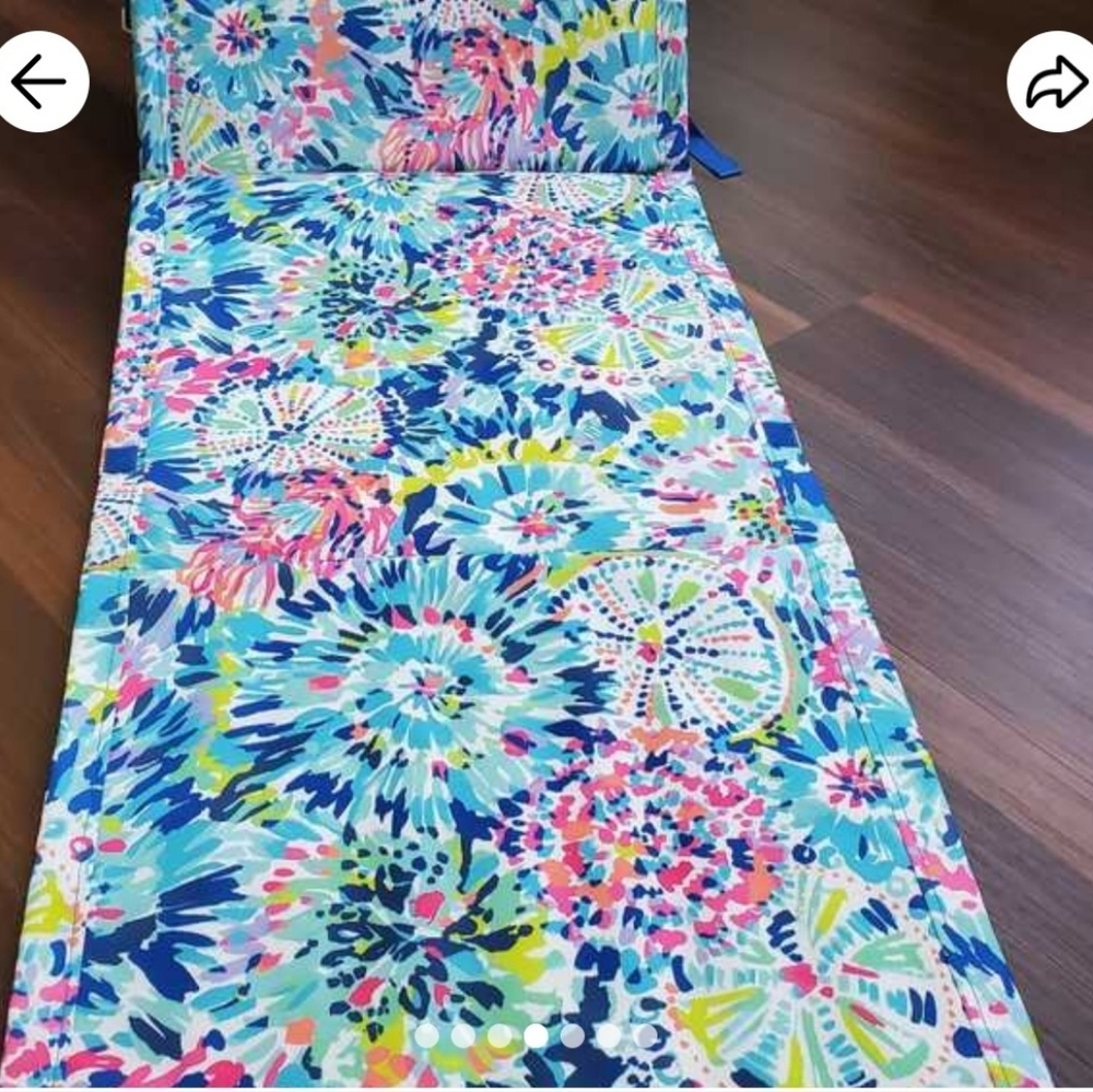 Lilly Pulitzer beach mat chair